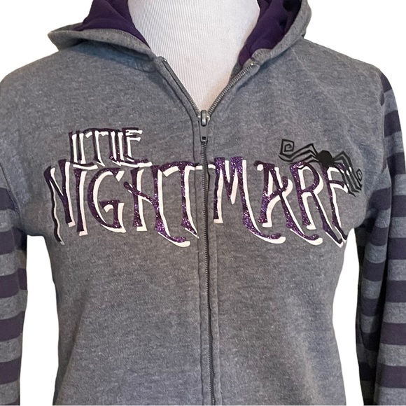 Disney Parks Jack Skellington hoodie Little Nightmare Before Christmas - Picture 6 of 12